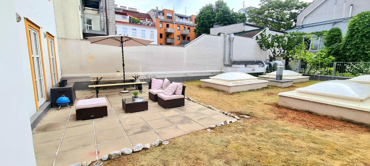 Comfortable, Specious Apartment With Inner Garden- Marzstrasse Apartments Vienne Extérieur photo